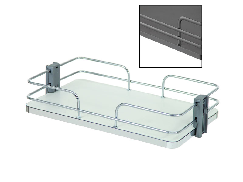 CC60AS FÉMKOSÁR ANTRACIT 564×93×410mm                   FÉMRÁCSOK                     