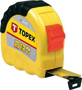 MÉRŐSZALAG SHIFTLOCK TOPEX 5m/19mm 
