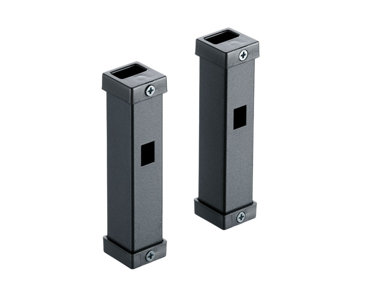 PC01 KOSÁR FELFOGATÓ VASALAT ANTRACIT 125×25×25 mm                   FÉMRÁCSOK                     