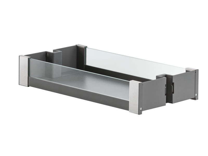 CC45E KOSÁR ANTRACIT 396×93×410mm                   FÉMRÁCSOK                     
