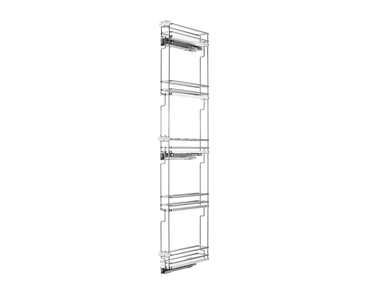 ELQGM155SX BAL OLDALL.SZER.KRÓM-FEHÉR 107×1700×468mm                 FÉMRÁCSOK                     