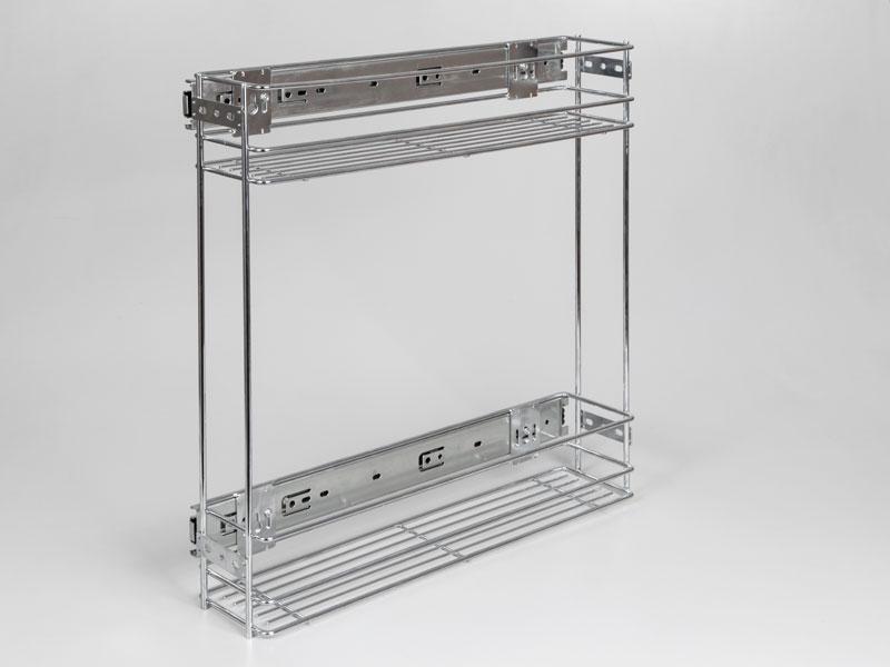 24250.152 OLDALLAPRA SZERELH.KRÓM 110x490x470mm                  FÉMRÁCSOK                     