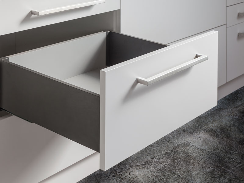 SLIM DUPLAFALÚ FIÓKOLDAL DF-B ANTRACIT 550mm H171 x L550