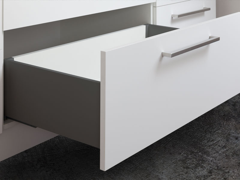 SLIM DUPLAFALÚ FIÓKOLDAL DF-C ANTRACIT 500mm H203 x L500