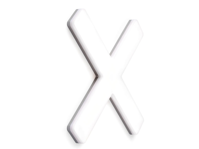LÁMPATEST X-SIGN 4F FEHÉR  VILÁGÍTÁS TECHNIKA            