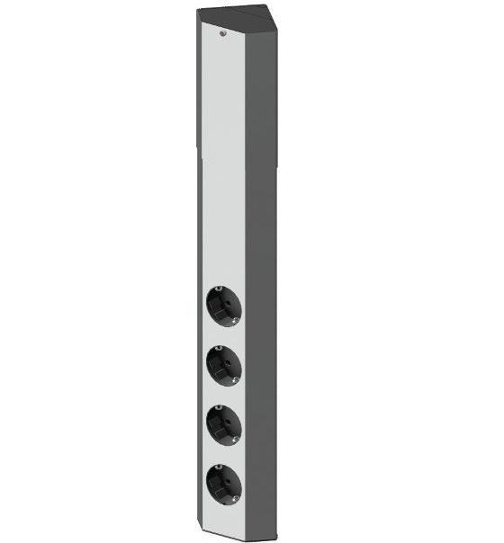 CASIA UNIVERZÁLIS SAROKDUGALJSOR BACHMANN 4x230V, 923.006  