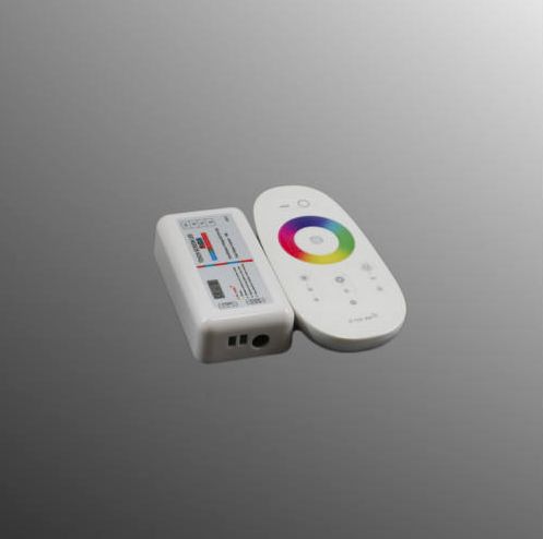 LED RGB RÁDIÓS VEZÉRLŐ FEHÉR 2,4G 216W 