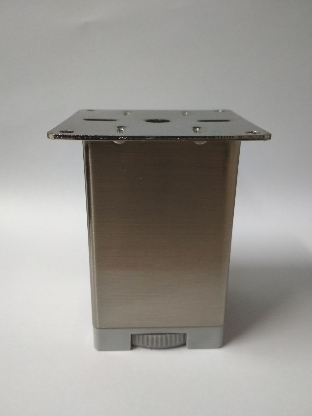 FÉM BÚTORLÁB V60E ÁLLÍTHATÓ INOX 200mm 60x60 