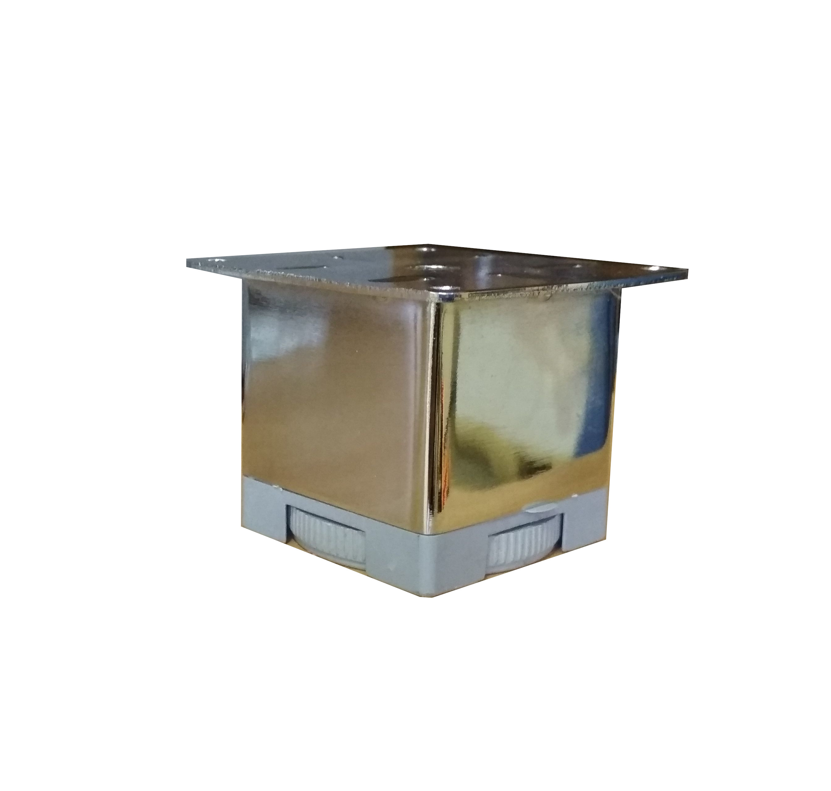 FÉM BÚTORLÁB V60E ÁLLÍTHATÓ KRÓM 150mm 60x60 