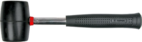 GUMIKALAPÁCS FÉMNYELŰ TOPEX 60mm 450gr 