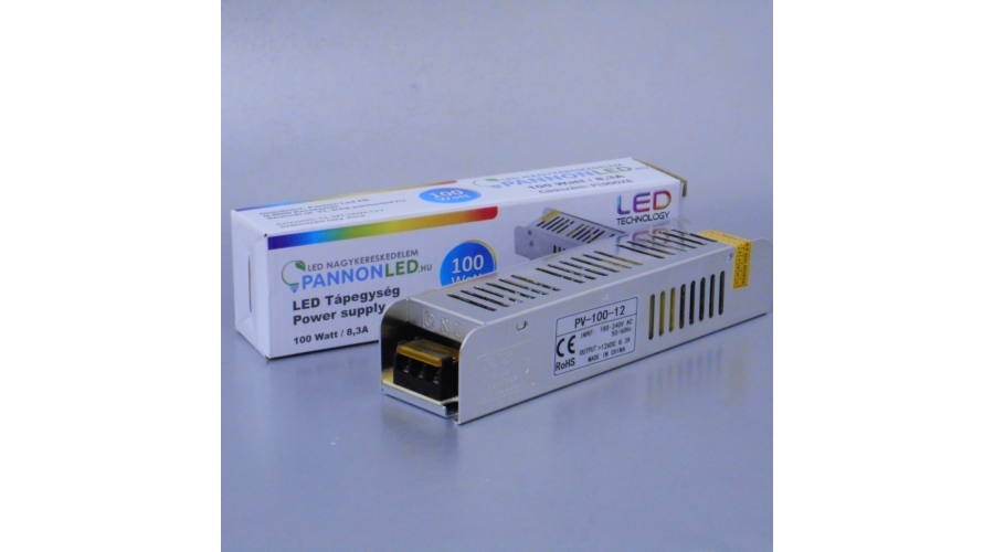 LED TÁPEGYSÉG IPARI BQ 12V 100W IP20 