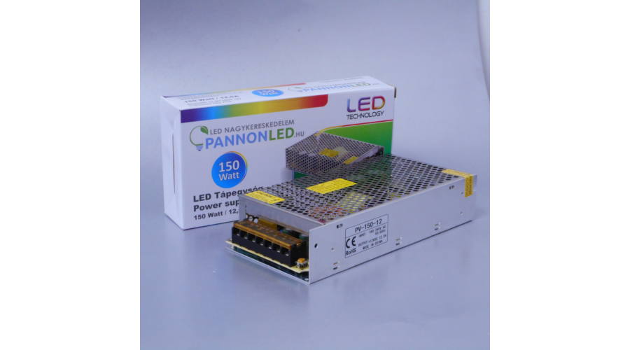 LED TÁPEGYSÉG IPARI BQ 150W 12V IP20 