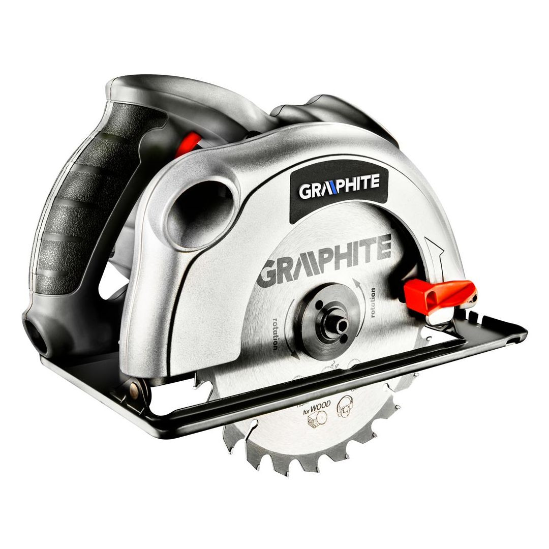 GRAPHITE KÖRFŰRÉSZ +KOFFER 1200W, 185x20mm 