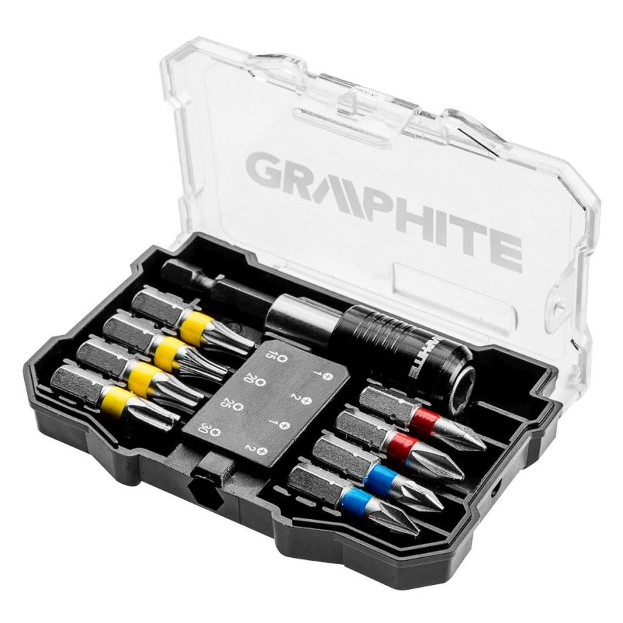 CSAVARHÚZÓ BITKÉSZLET GRAPHITE 10db 