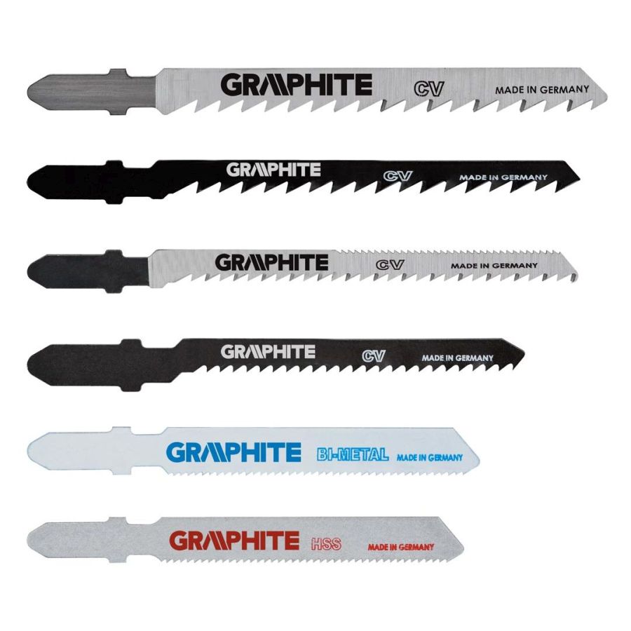 DEKOPÍRFŰRÉSZLAP KÉSZLET GRAPHITE 6db 