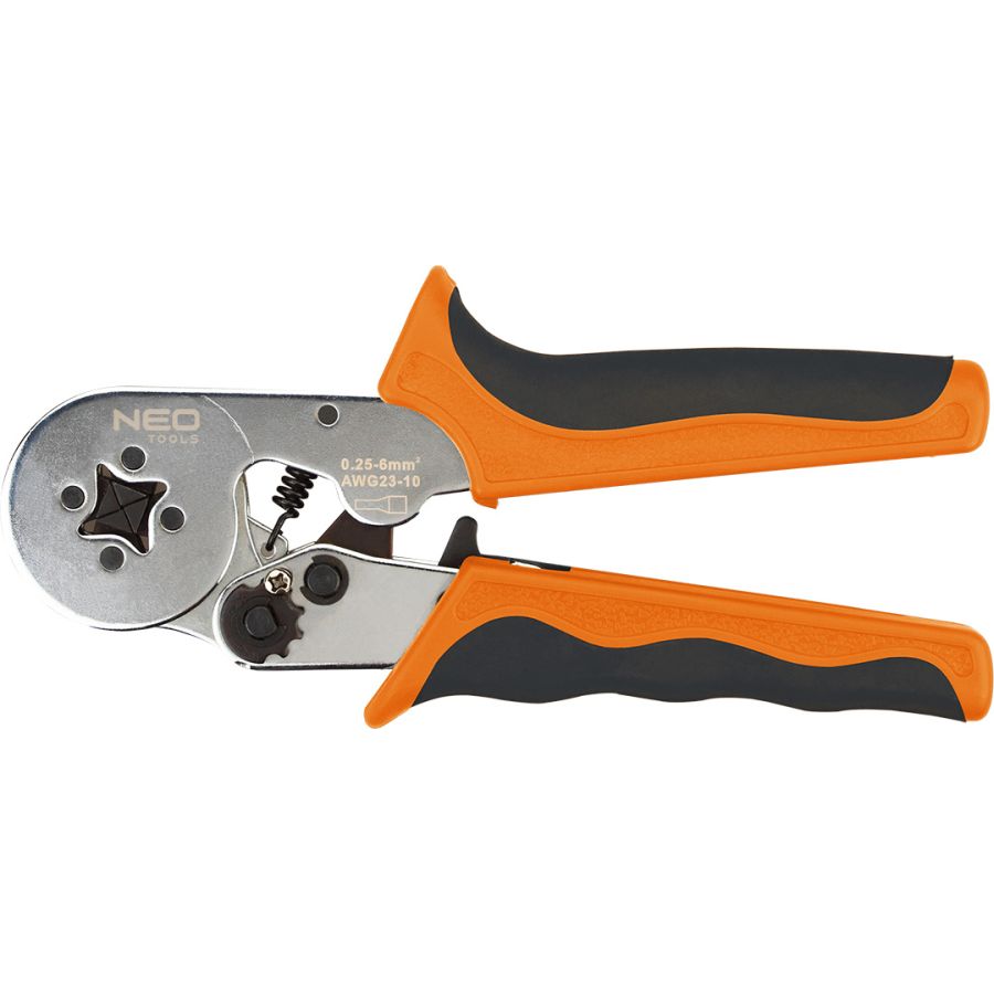 KÁBELSARU FOGÓ, KRIMPELŐ NEO TOOLS 170mm, 0.25 - 6mm2 