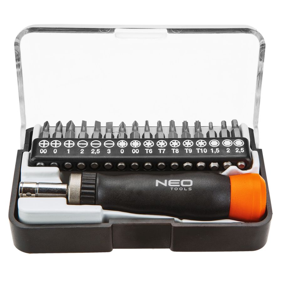 MŰSZERÉSZ CSAVARHÚZÓ KÉSZLET NEO TOOLS 17db 