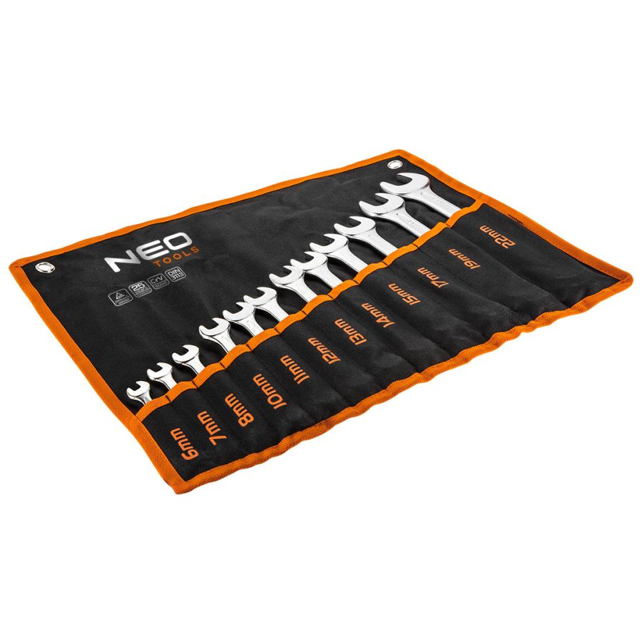CSILLAG VILLÁSKULCS KÉSZLET NEO TOOLS 12db-os 6-22mm 