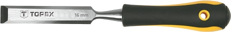 FAVÉSŐ GUMÍROZOTT NYÉLLEL CV TOPEX 16mm 