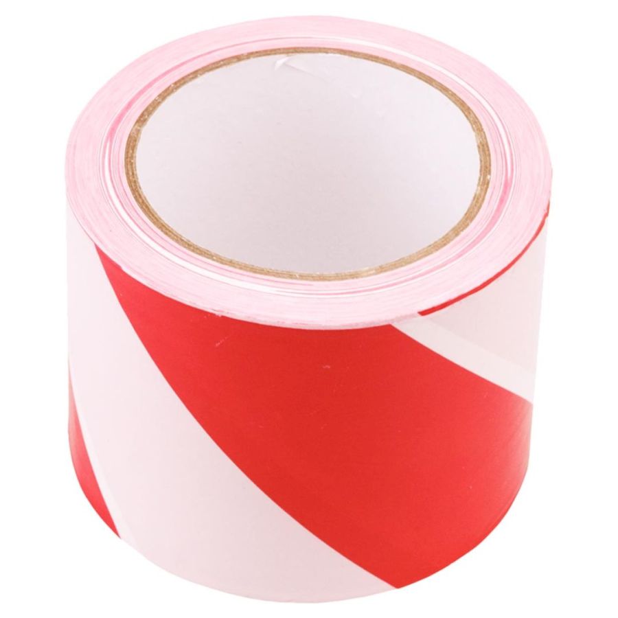 JELÖLŐSZALAG PIROS-FEHÉR TOPEX 80mm x 90m 