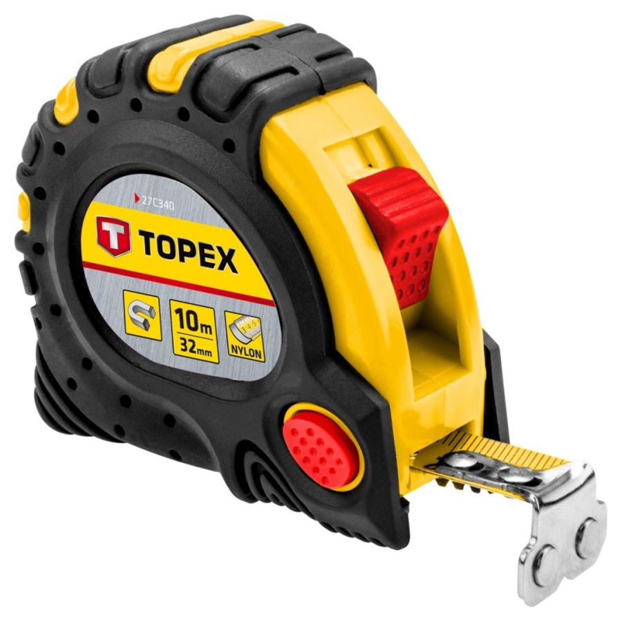 MÉRŐSZALAG MÁGNESES TOPEX 10m/32mm 