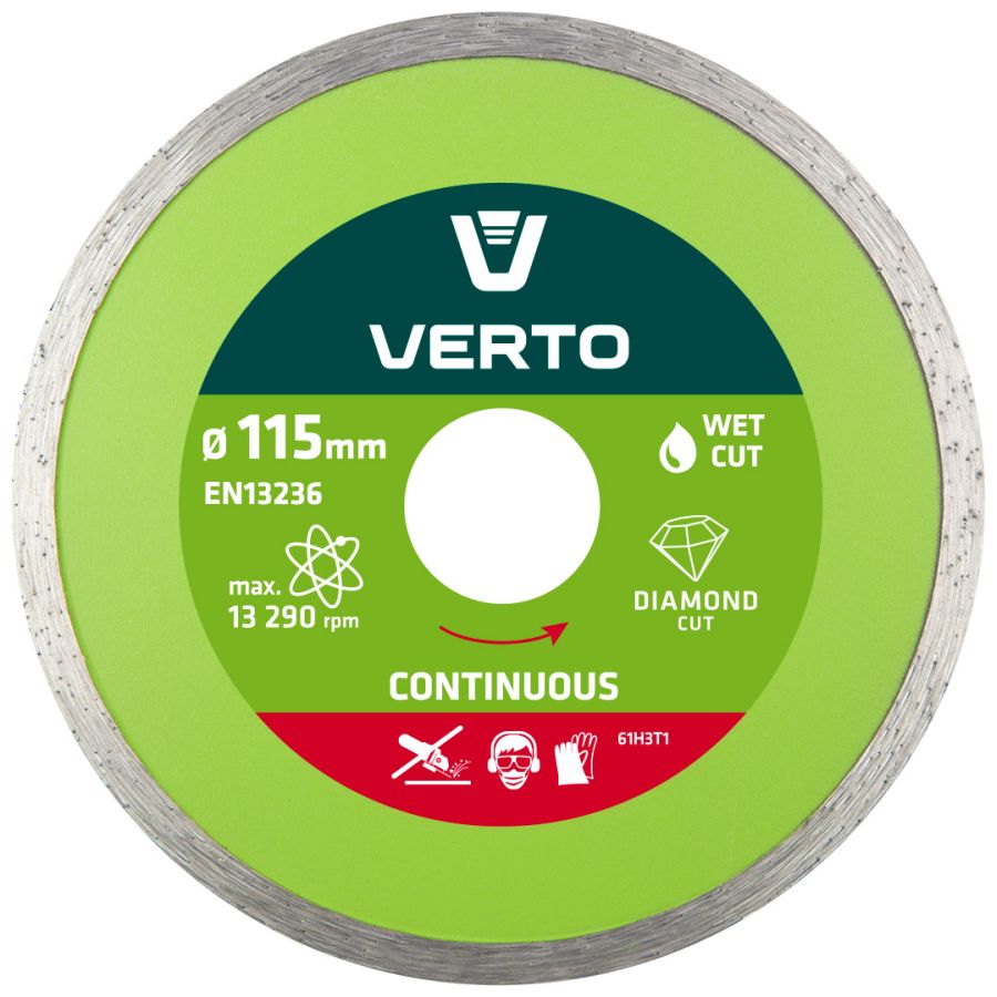 GYÉMÁNT VÁGÓKORONG VIZES VERTO 115mm 
