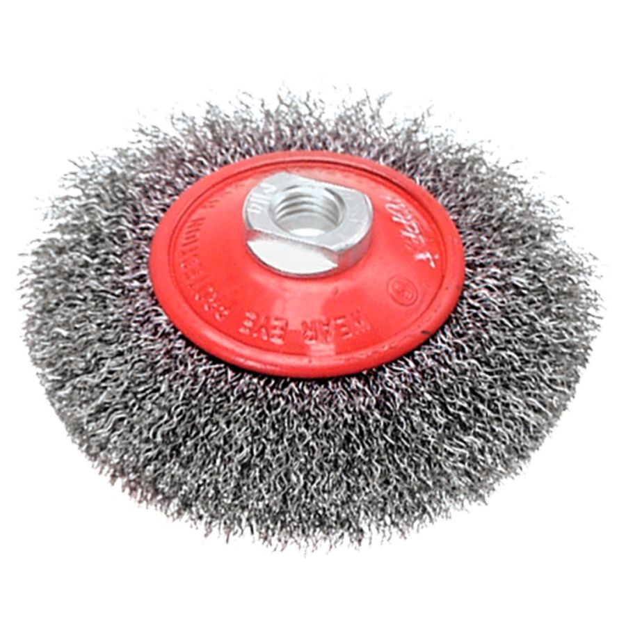 DRÓTKORONG TÁNYÉRKEFE HULLMOS VERTO 115mm, M14 