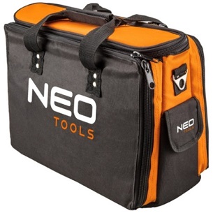 SZERSZÁMOS TÁSKA NEO TOOLS VÁLLRA, SZÉTNYITHATÓ 