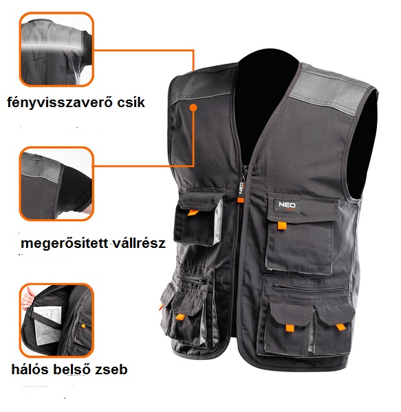 MUNKAMELLÉNY NEO TOOLS L/52 