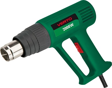 VERTO HŐLÉGFÚVÓ 2000W, 350-550C', 0,9kg 