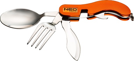 KEMPING ZSEBKÉS NARANCS TOKKAL NEO TOOLS 4in1