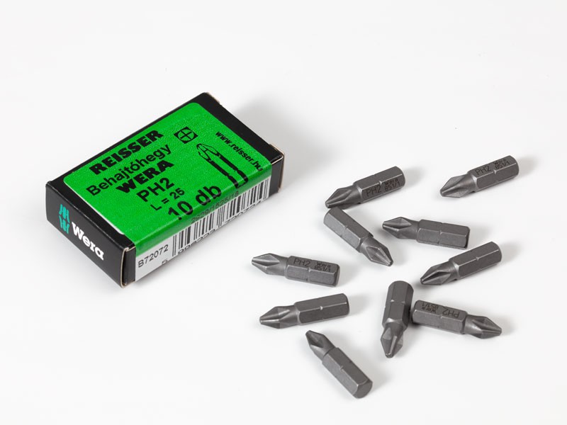 WERA BEHAJTÓHEGY PH2 25mm - 10db/csomag 
