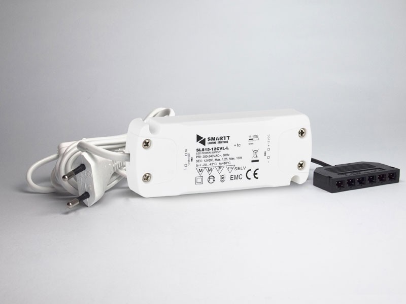 SLD15WpAMP LED TRANSFORMÁTOR FEHÉR  
