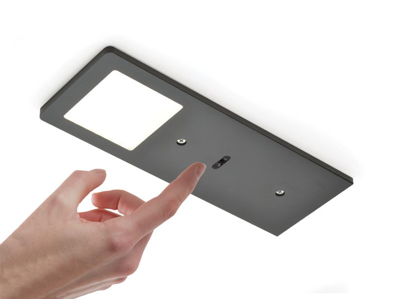POLAR SE SDM 5W NW MATT FEKETE  LED  VILÁGÍTÁS