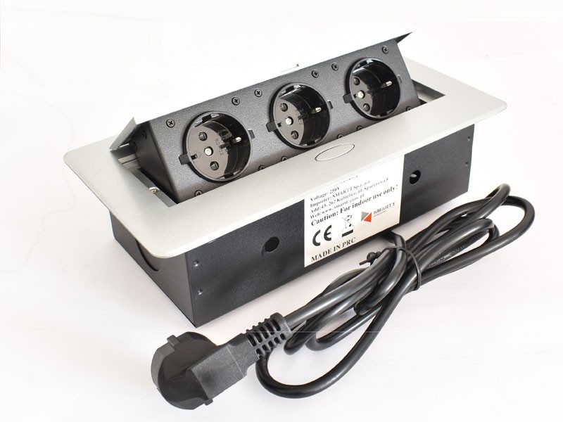 KONNEKTOR ELOSZTÓ MODULBOX II Alu 3 DB 230 V-OS DUGALJJAL 