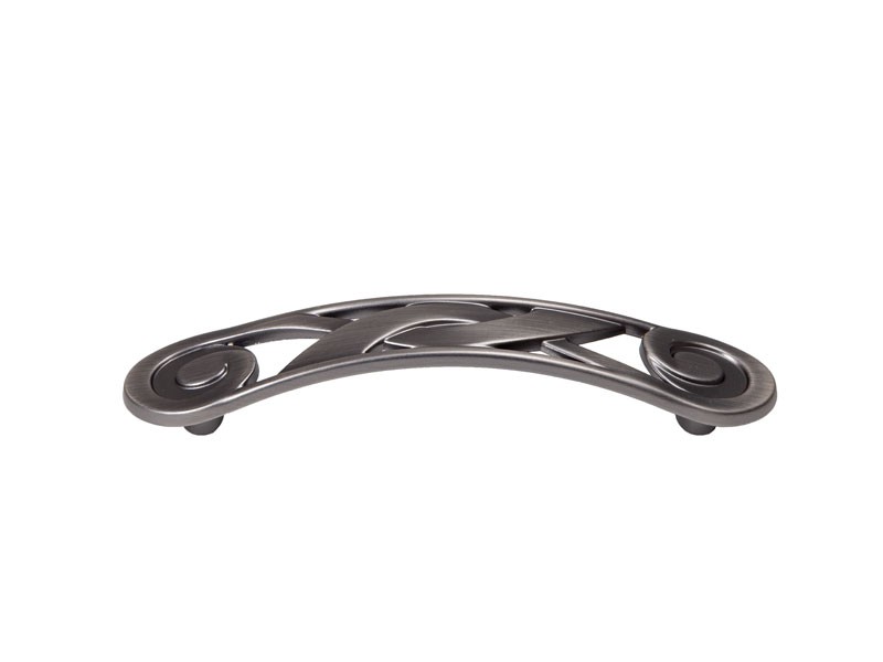 1028 C/103 96 SZÁLCSISZOLT FEKETE NIKKEL Furattáv: 96mm BÚTORFOGANTYÚ