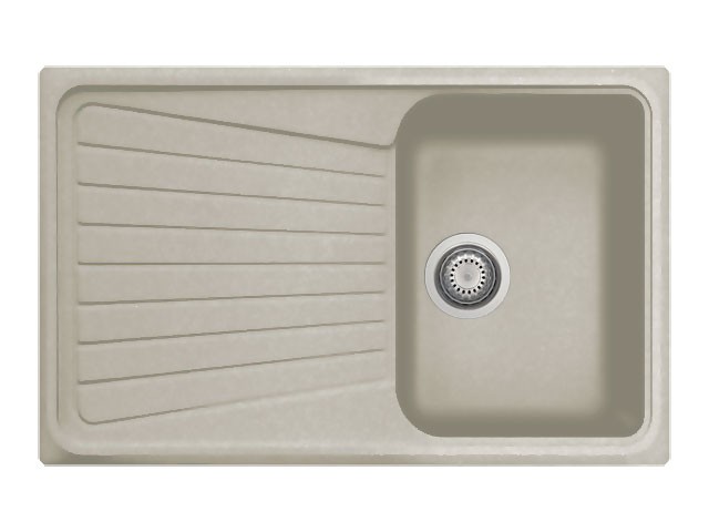 GRAWA PT3-7910S JÁZMIN BÉZS 790x500mm GRAWA GRÁNIT MOSOGATÓ