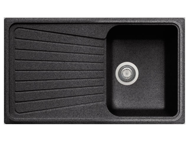 GRAWA PT3-8610N FEKETE 860x500mm GRAWA GRÁNIT MOSOGATÓ