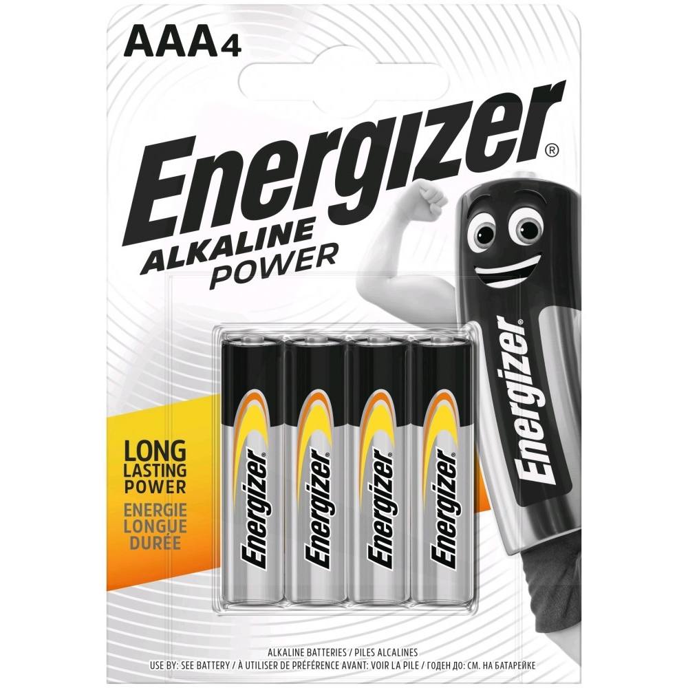 ENERGIZER ALKÁLI ELEM AAA-LR03, 4db/csomag 