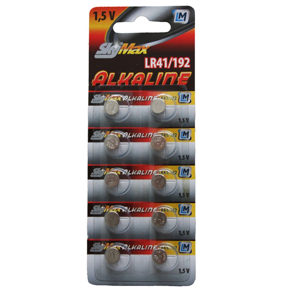SKYMAX ALKÁLI GOMBELEM AG3 1,5V, 10db/csomag 