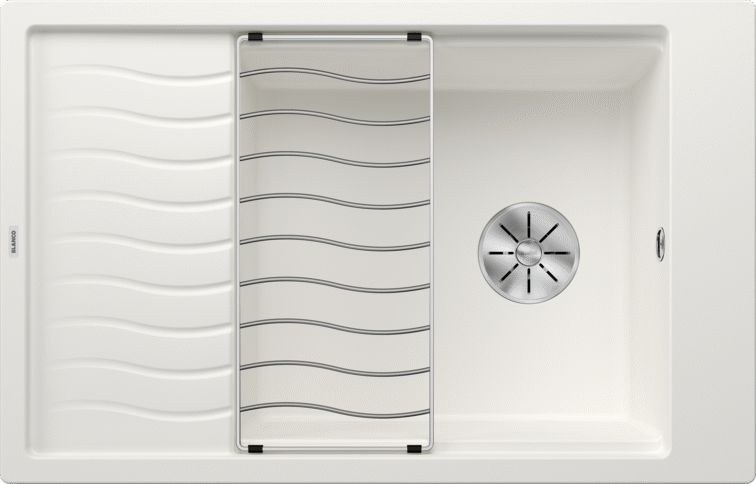 BLANCO ELON XL 6 S FEHÉR 780x500mm BLANCO MOSOGATÓ
