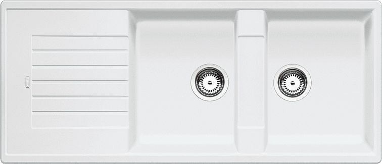 BLANCO ZIA 8 S FEHÉR 1160x500mm BLANCO MOSOGATÓ
