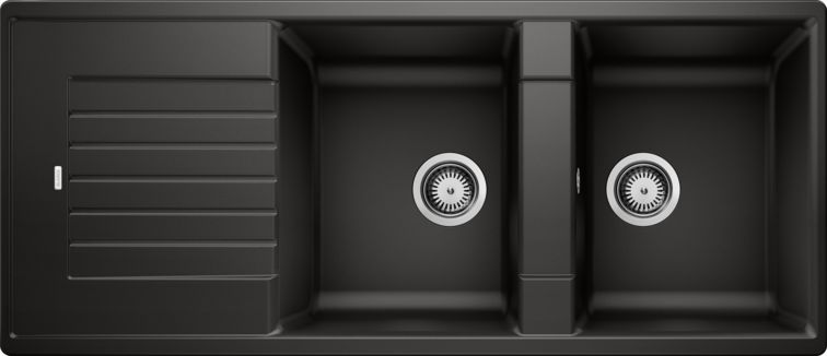 BLANCO ZIA 8 S FEKETE 1160x500mm BLANCO MOSOGATÓ