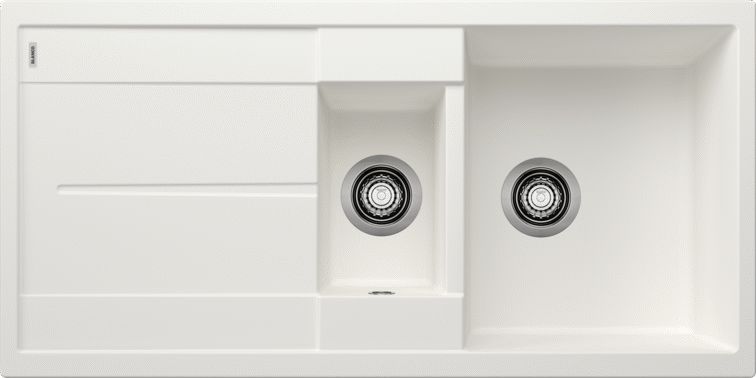 BLANCO METRA 6 S FEHÉR 1000x500mm BLANCO MOSOGATÓ