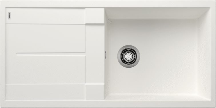 BLANCO METRA XL 6 S FEHÉR 1000x500mm BLANCO MOSOGATÓ