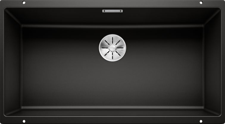 BLANCO SUBLINE 800-U FEKETE 800x400mm BLANCO MOSOGATÓ