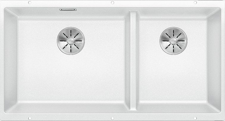 BLANCO SUBLINE 480/320-U FEHÉR 825x400mm BLANCO MOSOGATÓ