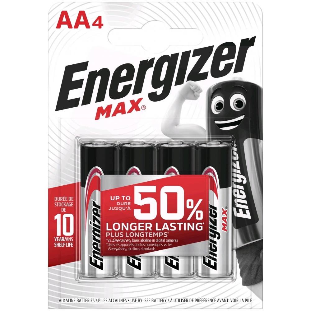 ENERGIZER MAX ELEM AA-LR6 BL4 (4db/csomag) 