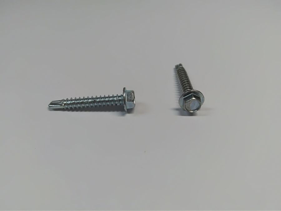 ÖNFÚRÓ HATLAPFEJŰ LEMEZCSAVAR DIN7504/K 4,8x75, 100db/doboz GALV. HORG., PEREMES