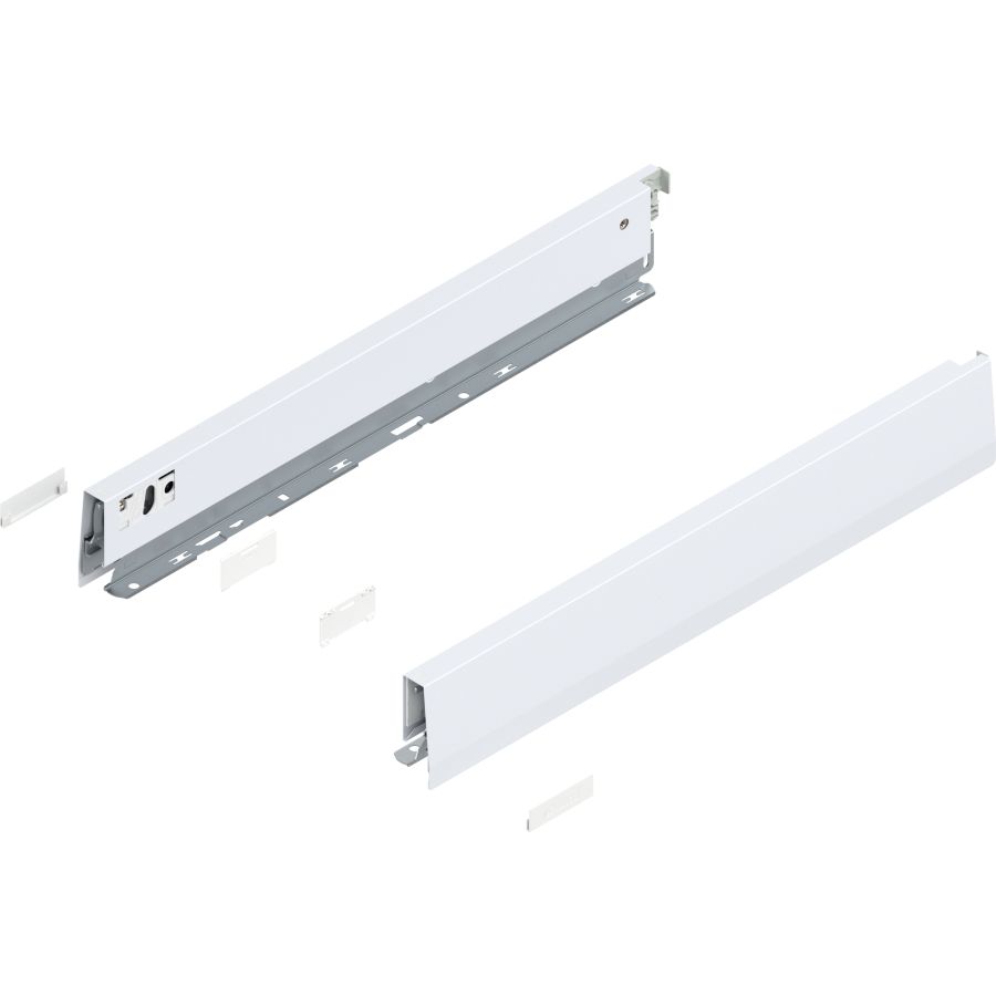 MERIVOBOX káva, magasság N (68,5 mm), 470N4502S SW-M NL=450 mm, bal/jobb, takarósapkákkal